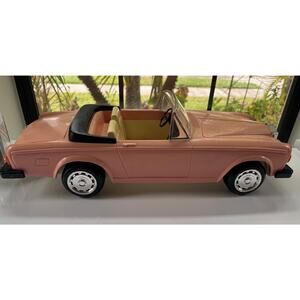 Zima Classic Convertible Rolls Royce toy car Barbie dolls Vintage Pink